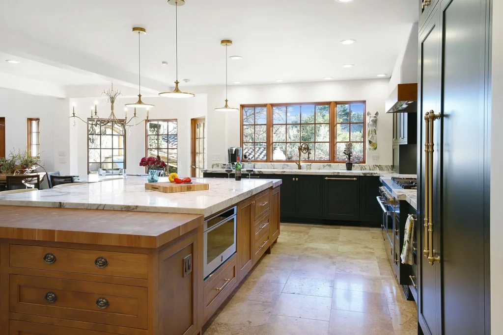 Professional countertop fabrication and installation in Brentwood kitchen by skilled craftsmen