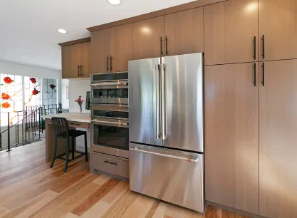 Palazzo Kitchens and Baths showroom interior displaying custom cabinetry and design solutions