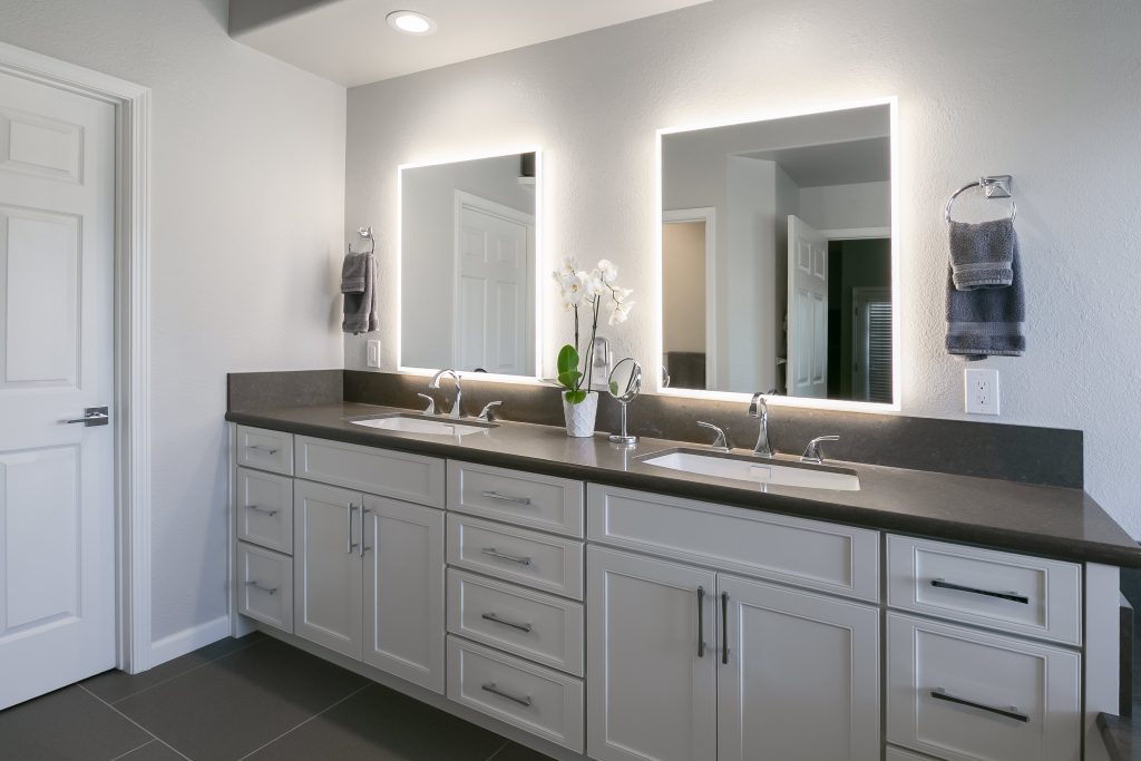 Palazzo Kitchens & Baths showroom displaying custom kitchen and bathroom designs