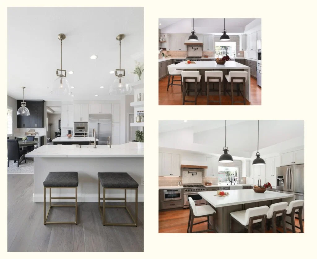Palazzo Kitchens and Baths custom kitchen renovation with modern cabinetry and countertops