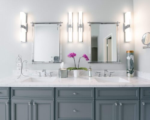 Palazzo Kitchens and Baths custom kitchen renovation with modern cabinets and countertops